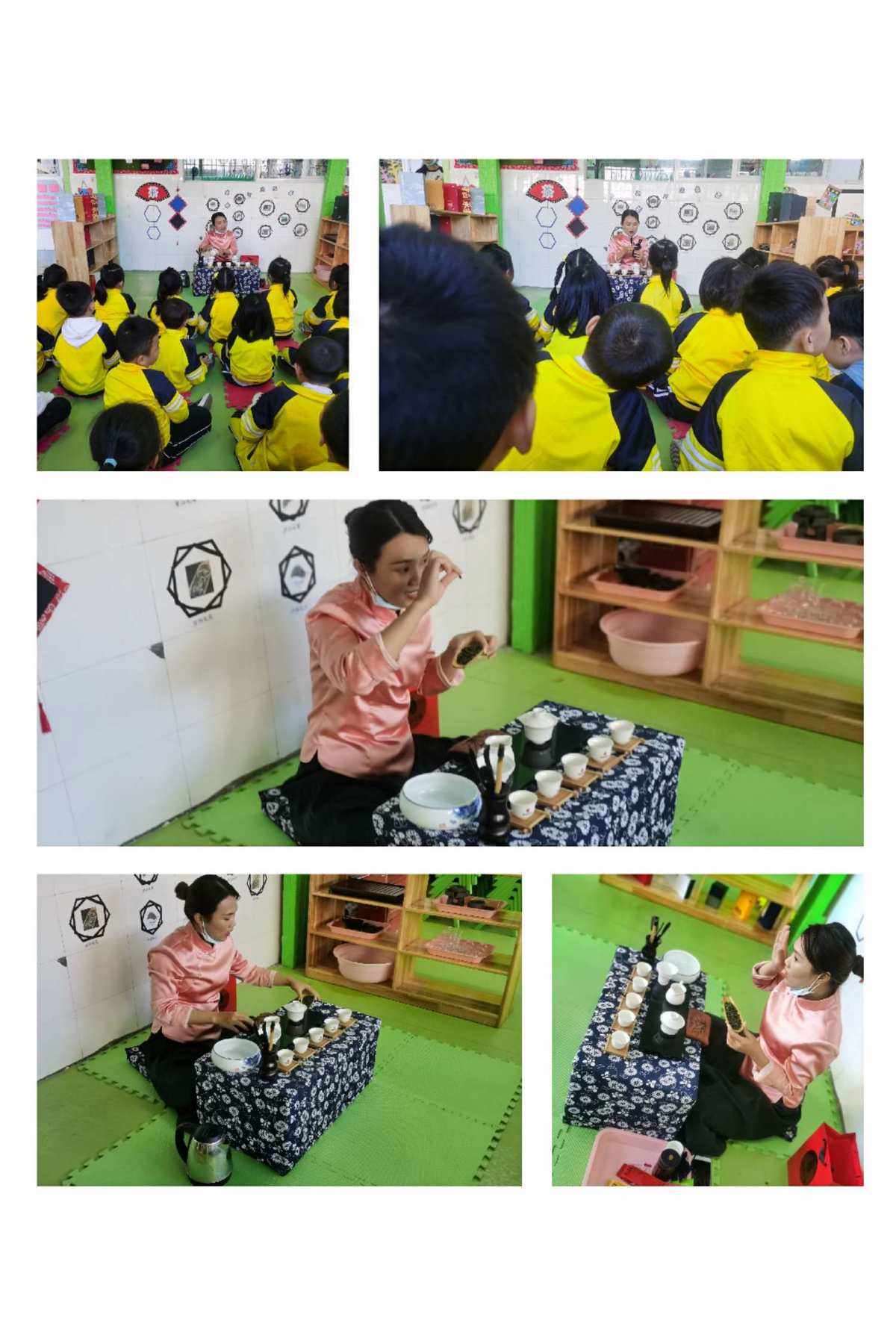 幼儿园茶文化主题图片(幼儿园茶文化主题墙布置) 第2张