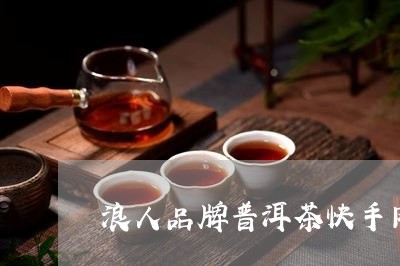 快手品牌龙井茶叶(快手品牌龙井茶叶是真是假) 第2张